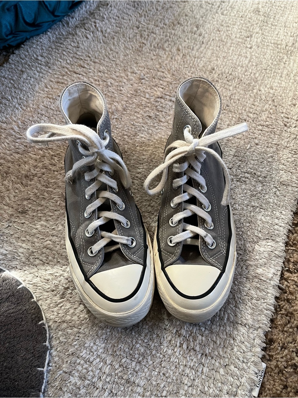 Converse Chuck 70 Gray High Top Sneakers